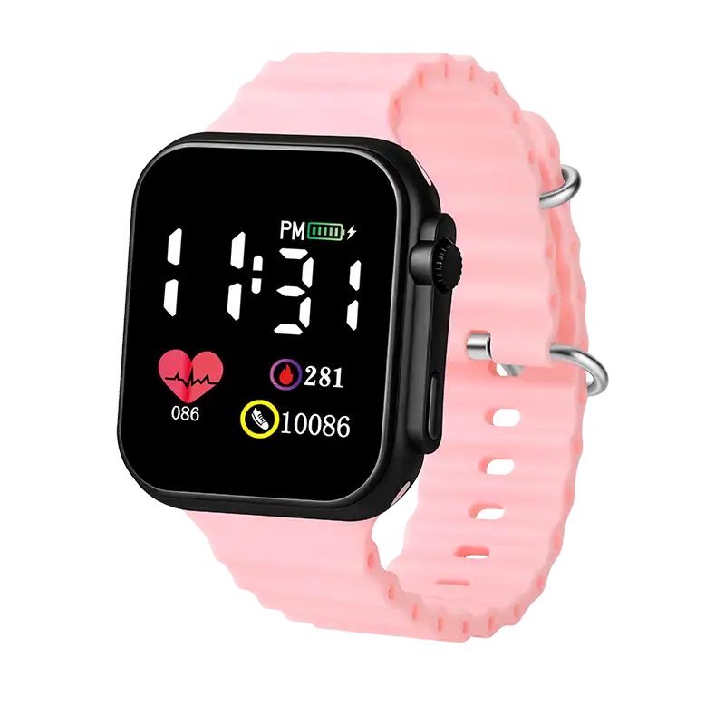 Button LED Watch — Color 01