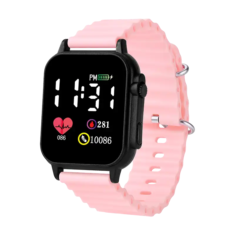 Button LED Watch — Color 01